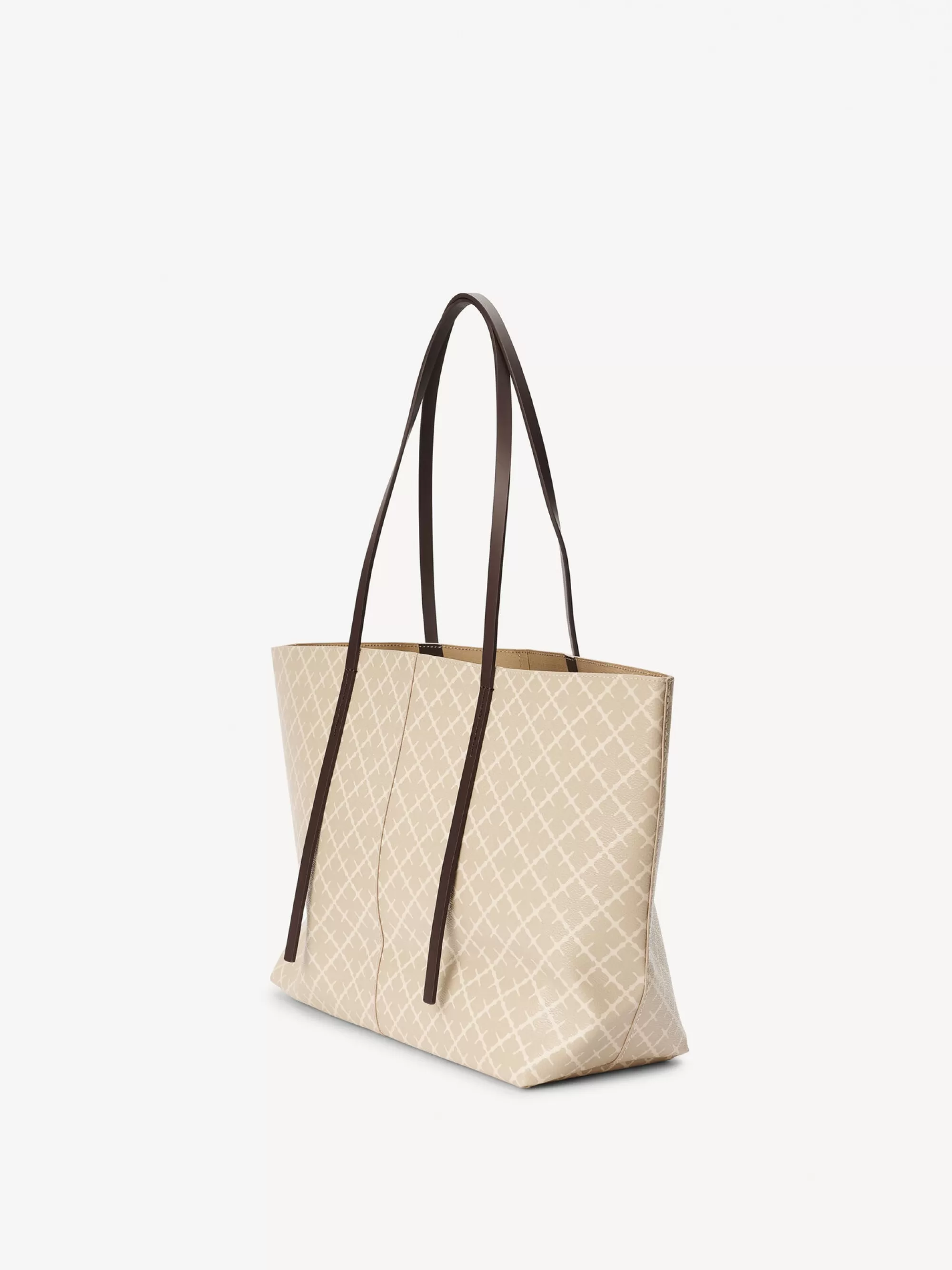 Fashion By Malene Birger Abigail Printed Tote Bag Feather