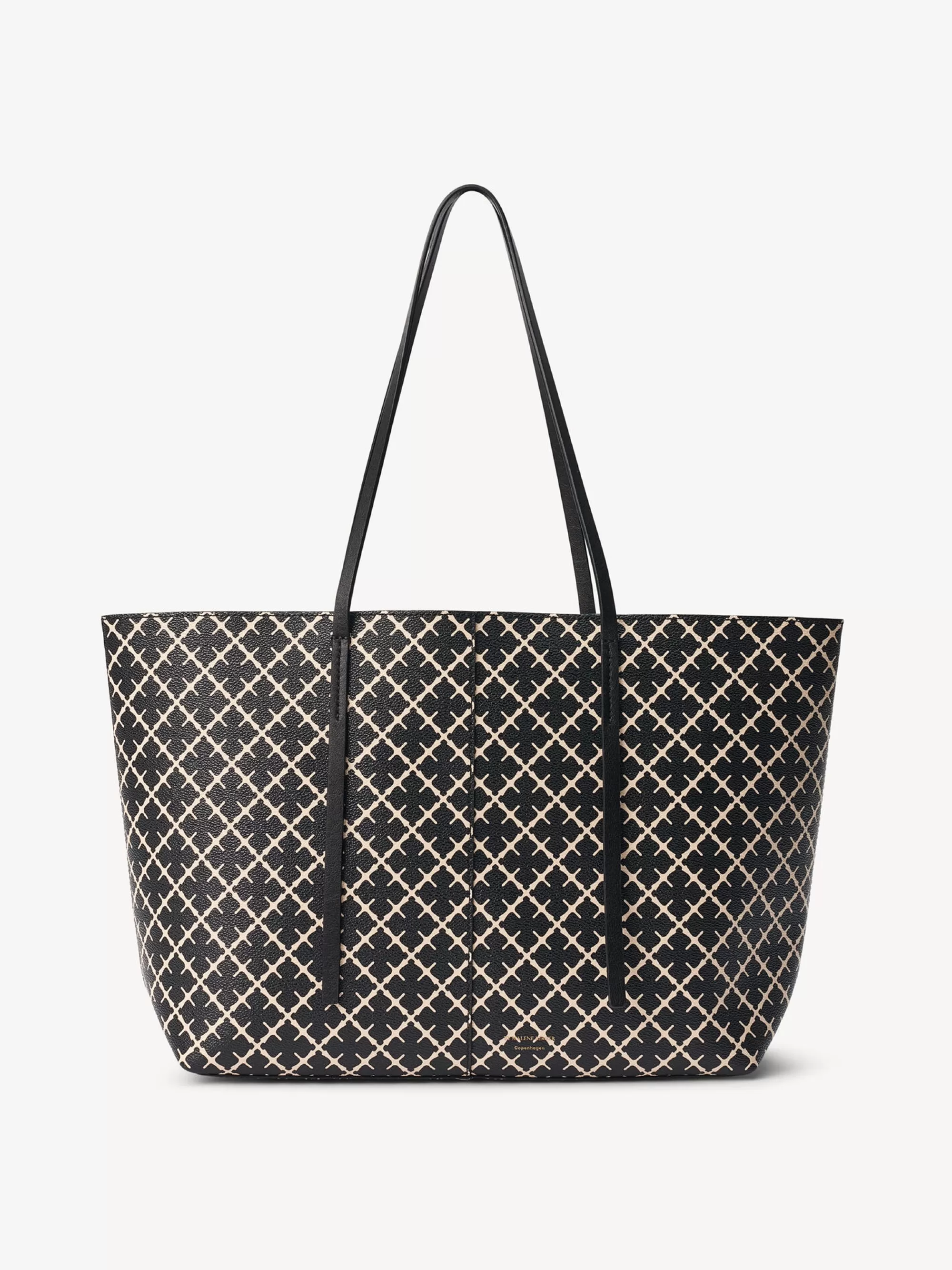 Online By Malene Birger Abigail Tote Bag Med Print Black