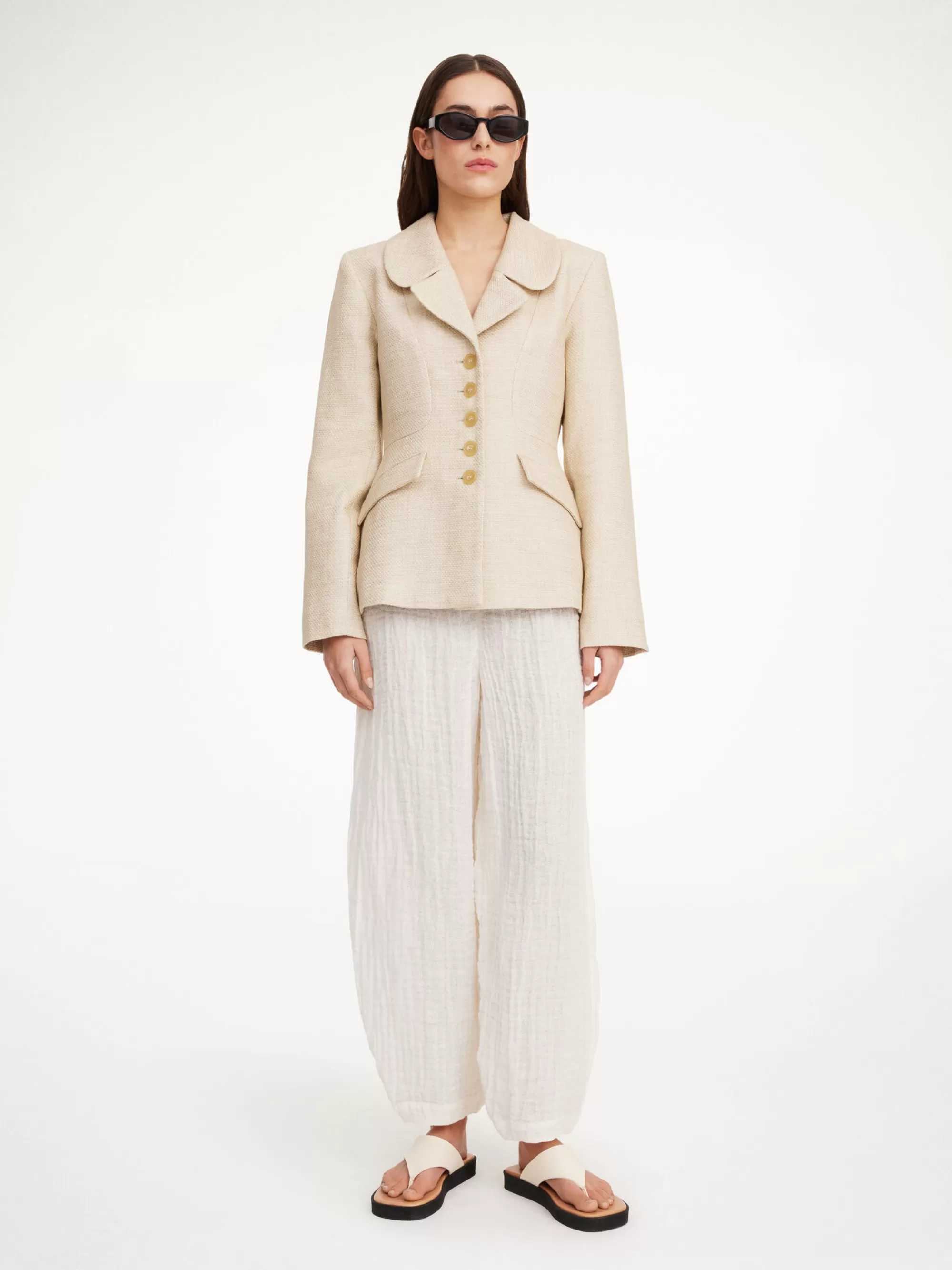 Best By Malene Birger Adrienna Enkeltradet Blazer Wood