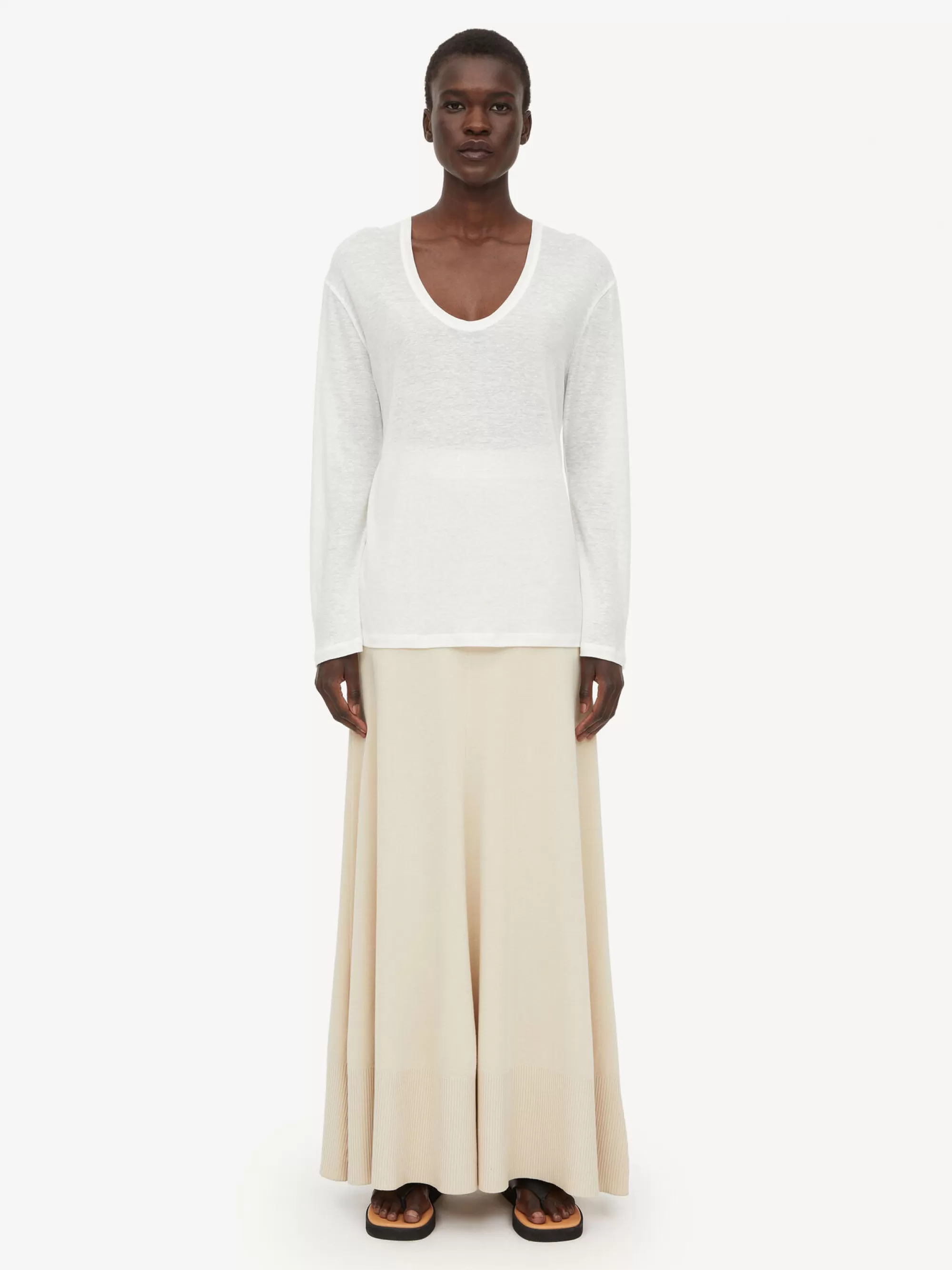 Discount By Malene Birger Amalou Top Soft White