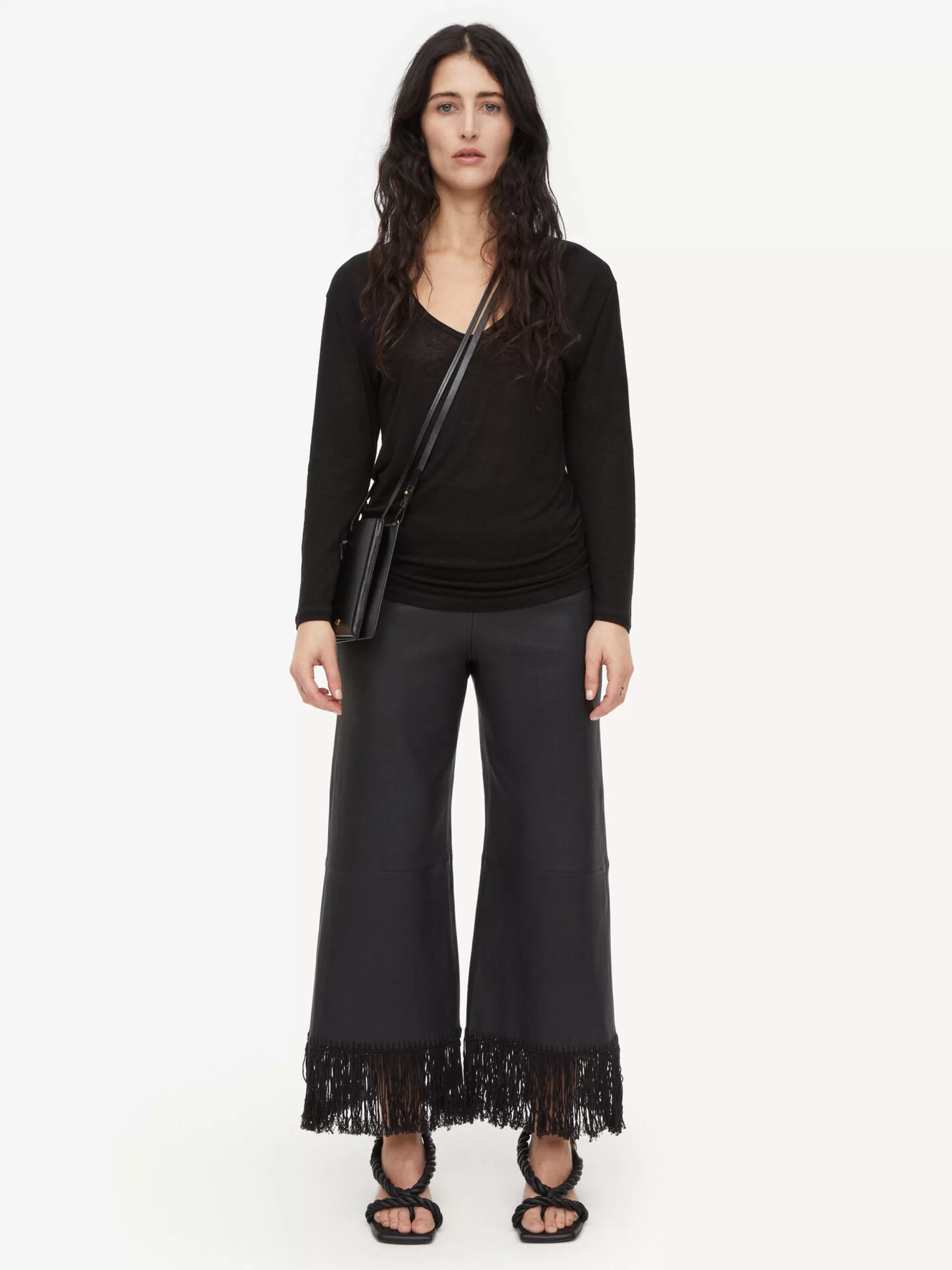 Shop By Malene Birger Amalou Top Black