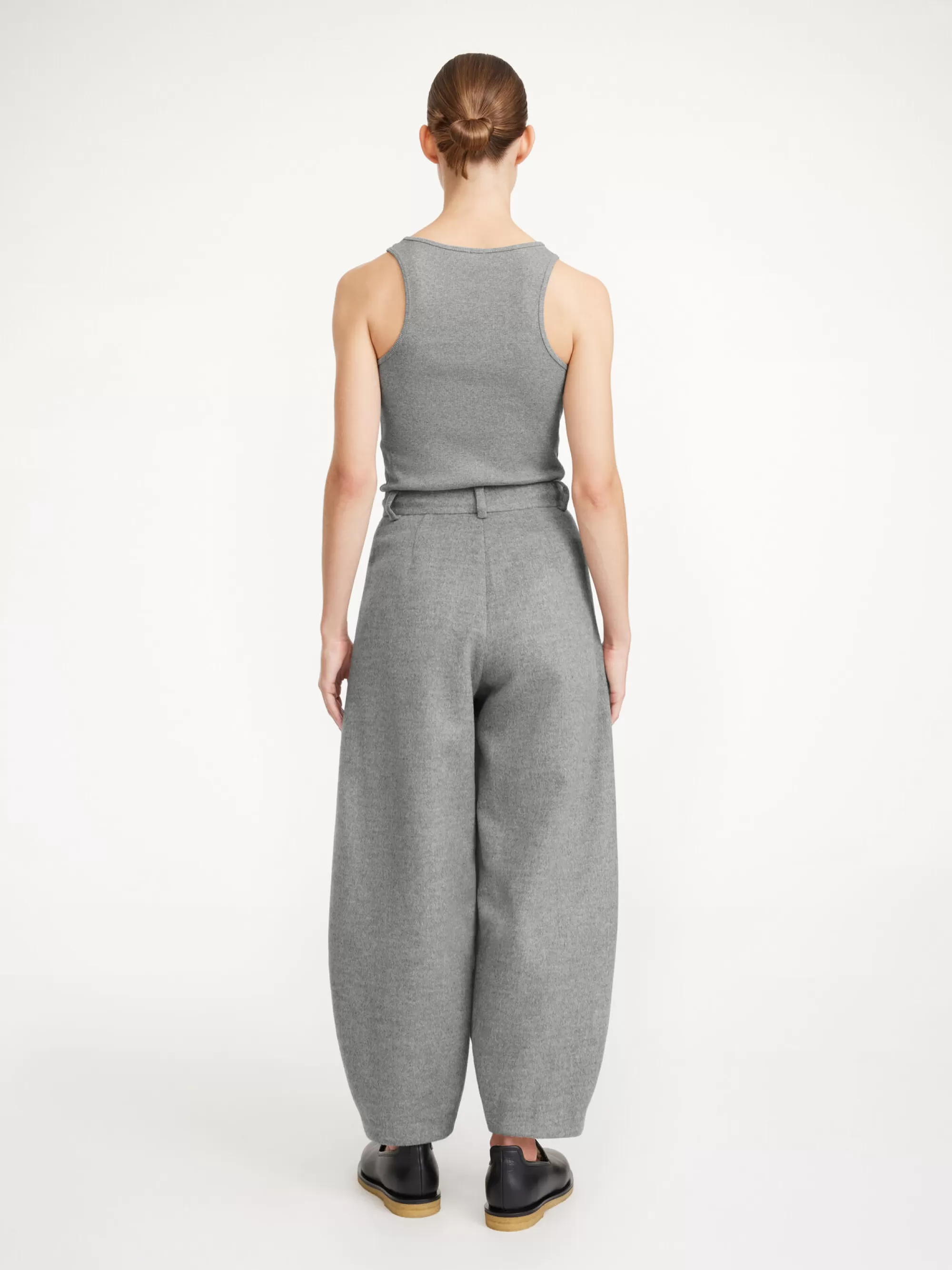 Clearance By Malene Birger Amani Tanktop Grey Melange