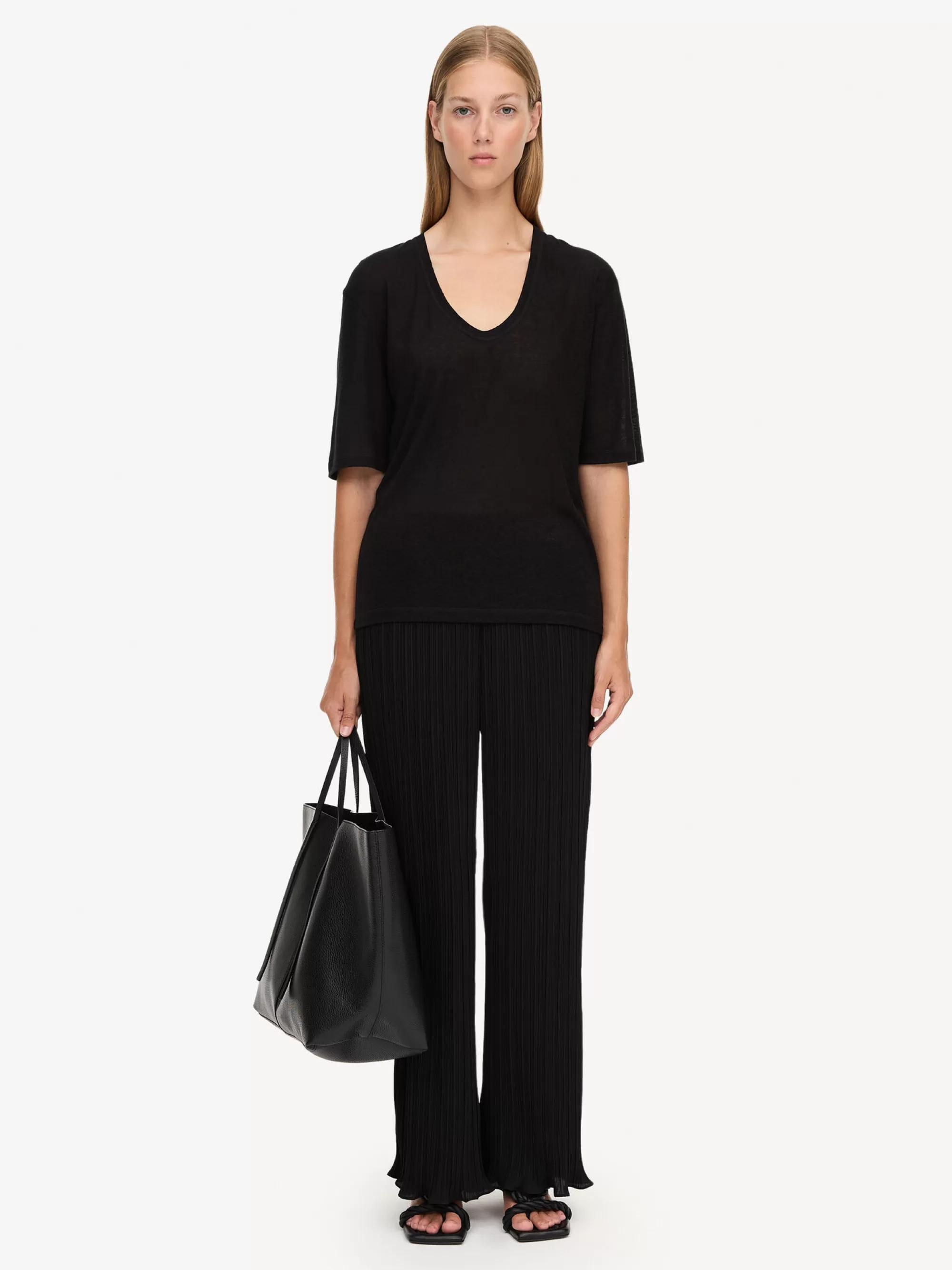 Store By Malene Birger Amaringa T-shirt Black