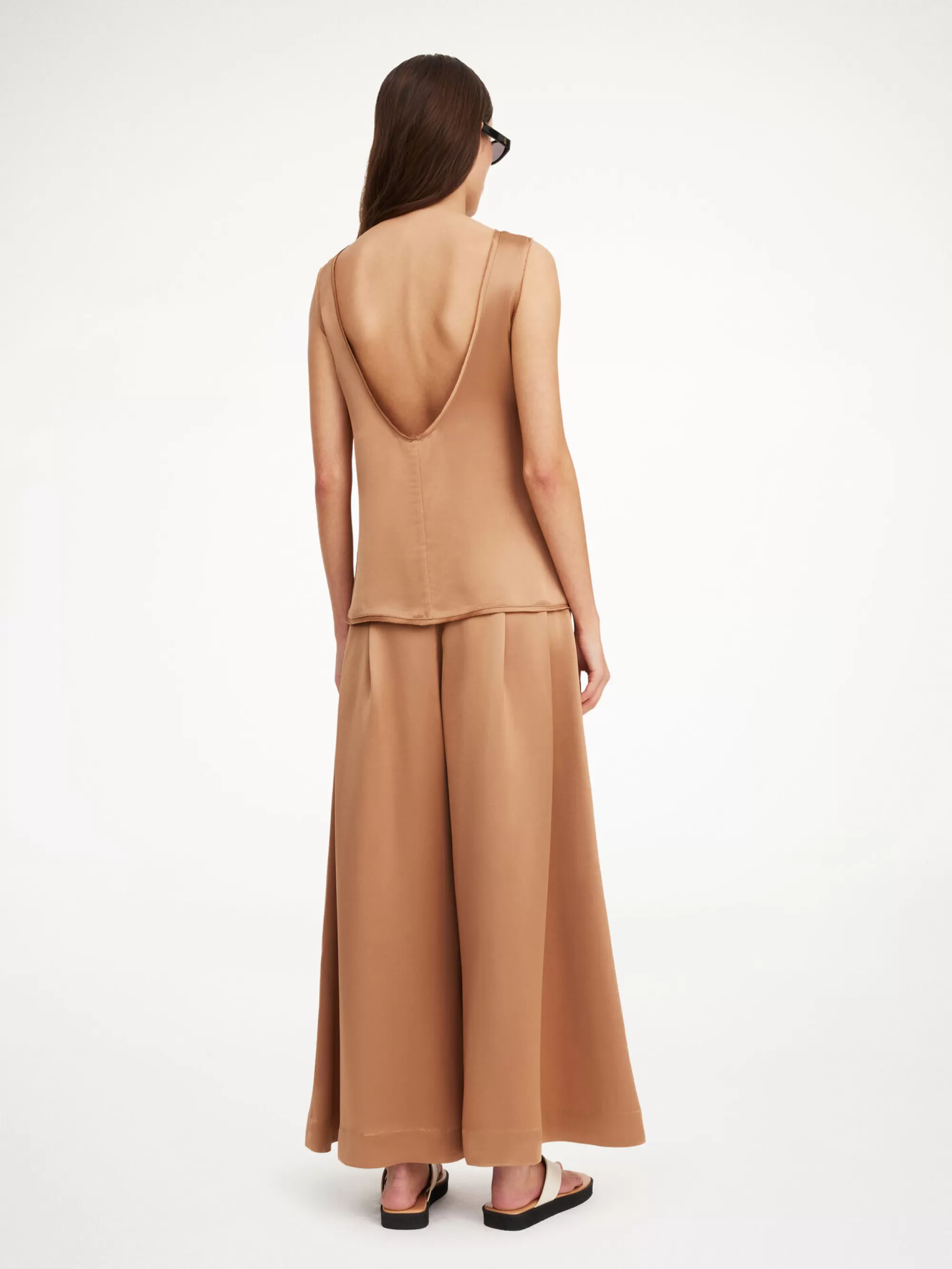 Online By Malene Birger Aubri Top Tobacco Brown