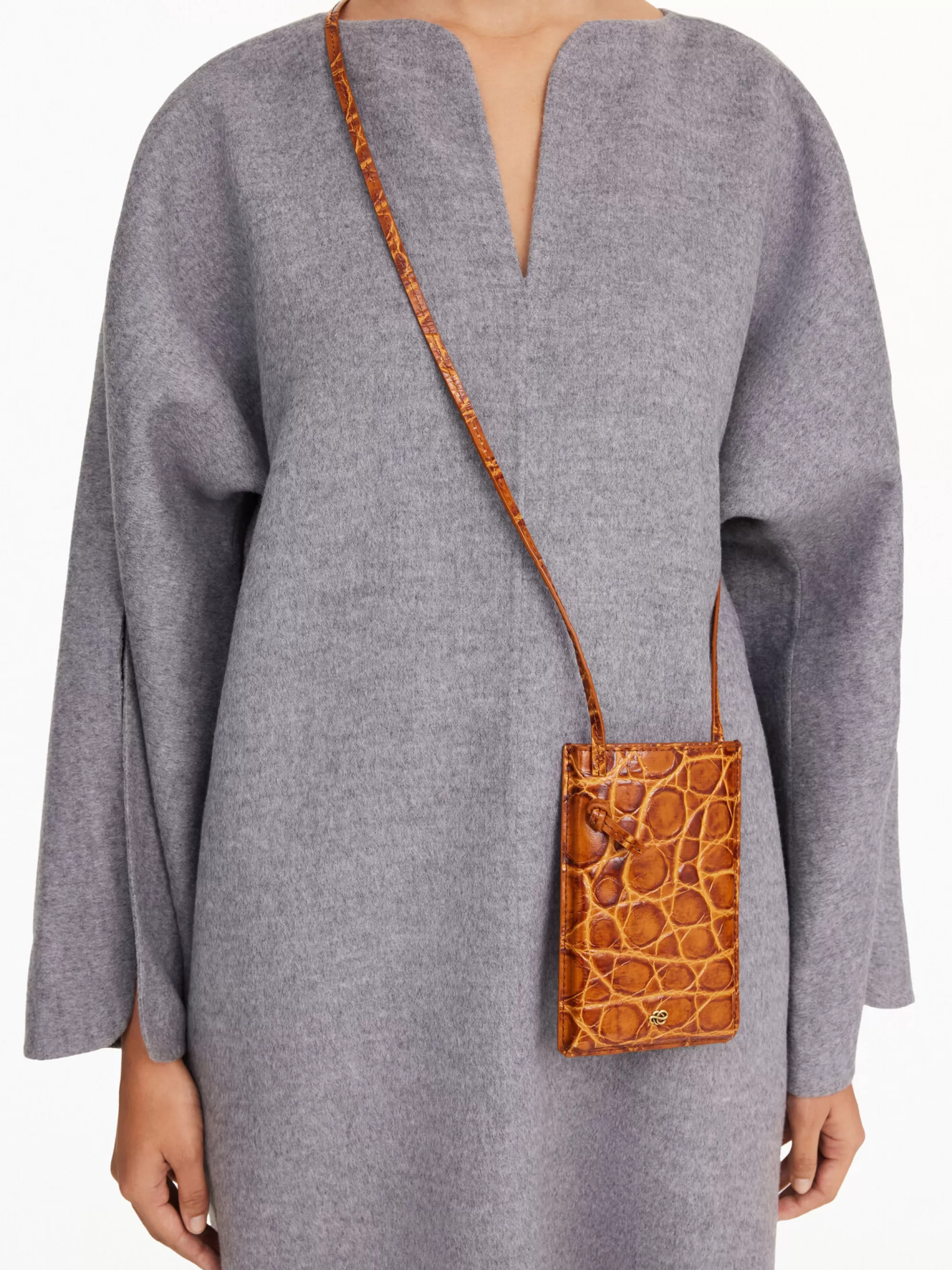 Discount By Malene Birger Aya Mobiltaske Cognac