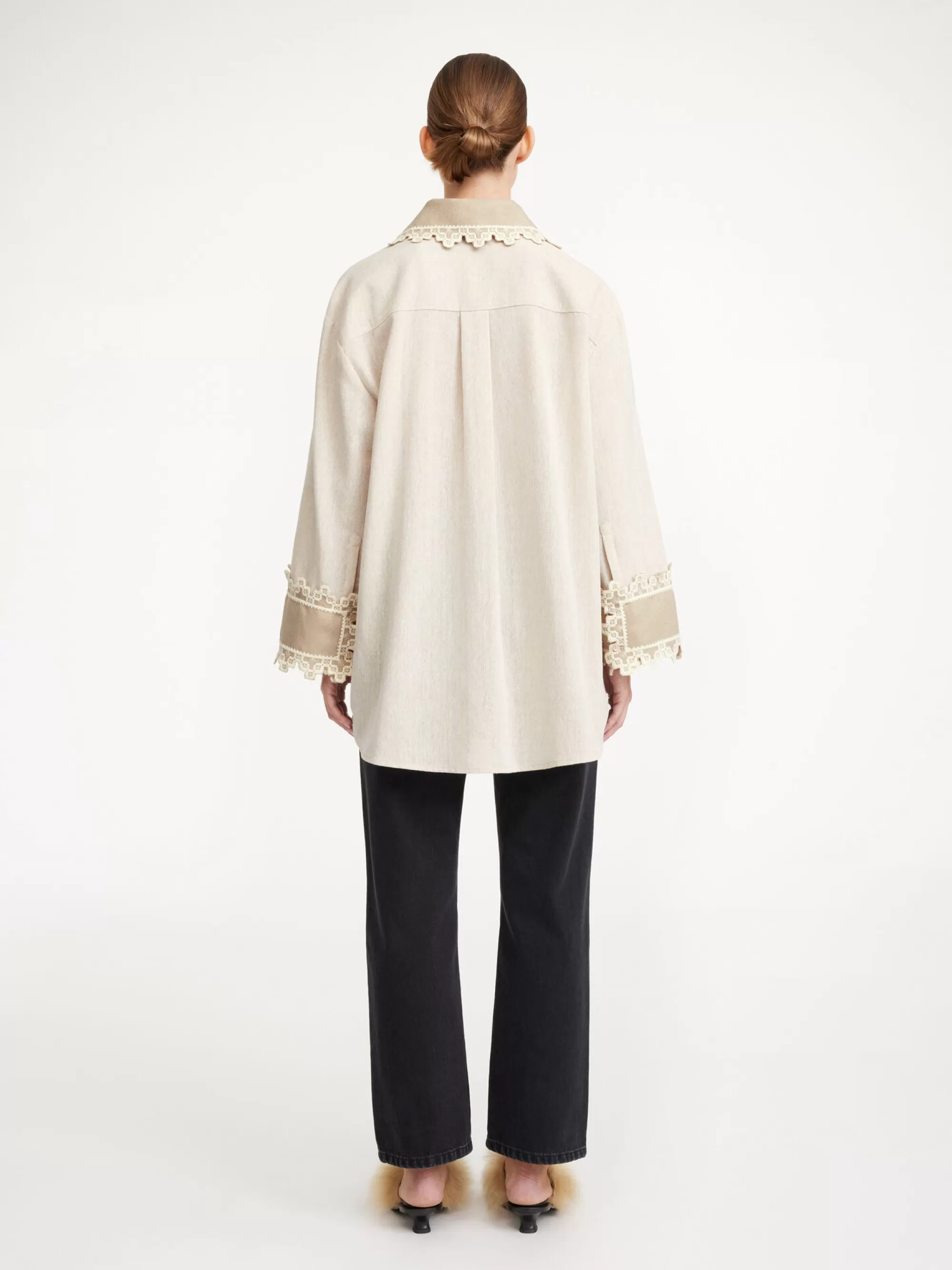 Outlet By Malene Birger Bernedetta Bluse Old Beige