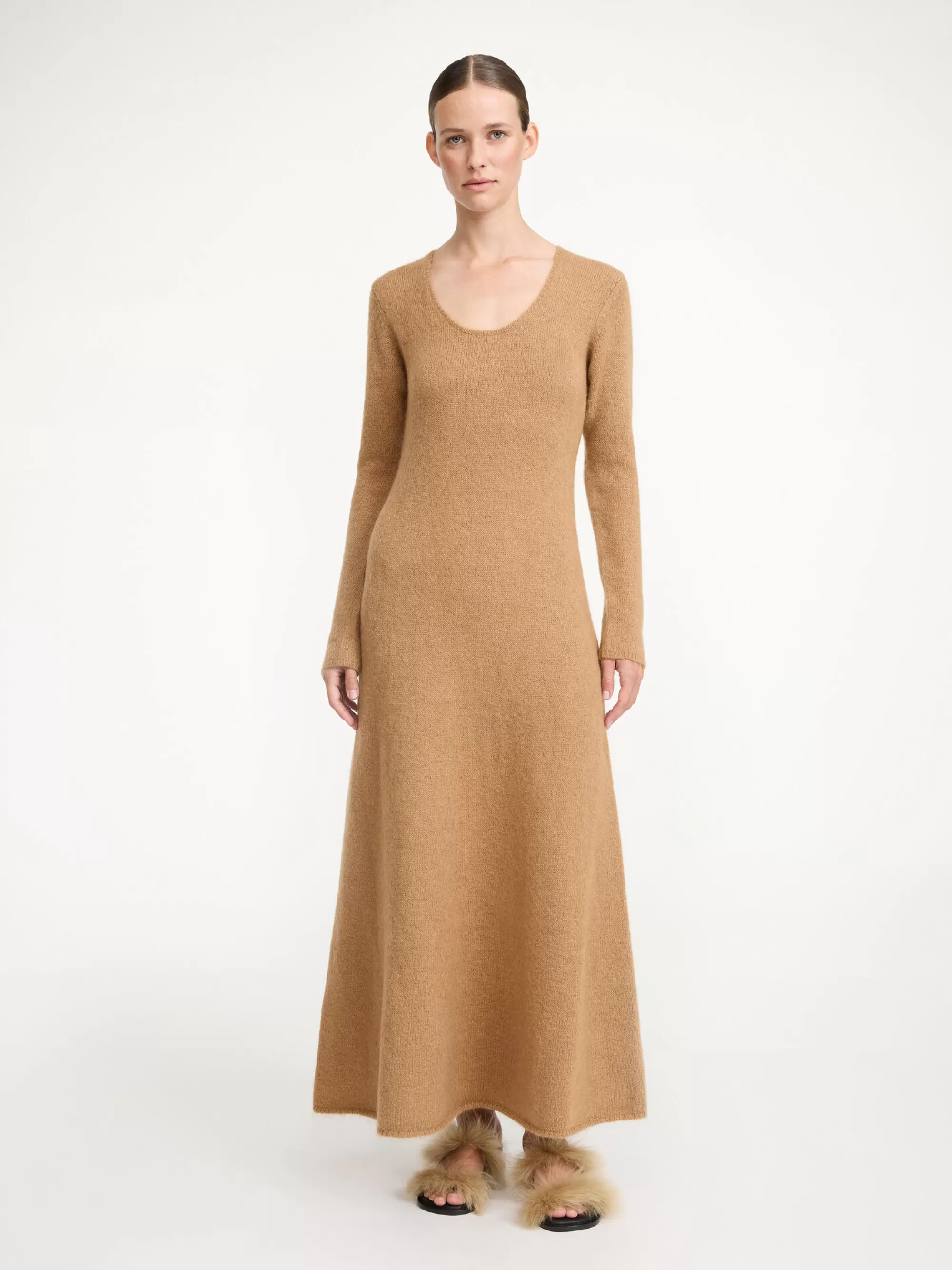 Store By Malene Birger Brinah Maxikjole Tobacco Brown