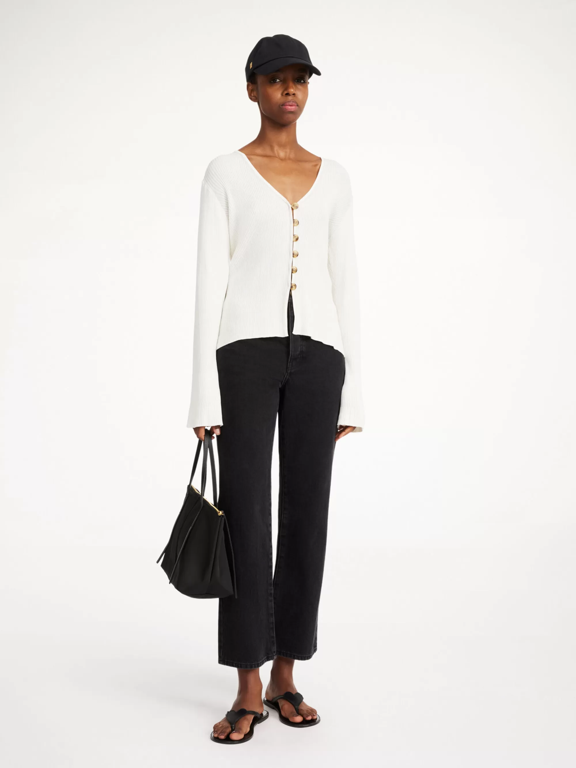 Online By Malene Birger Cirella Cardigan Soft White