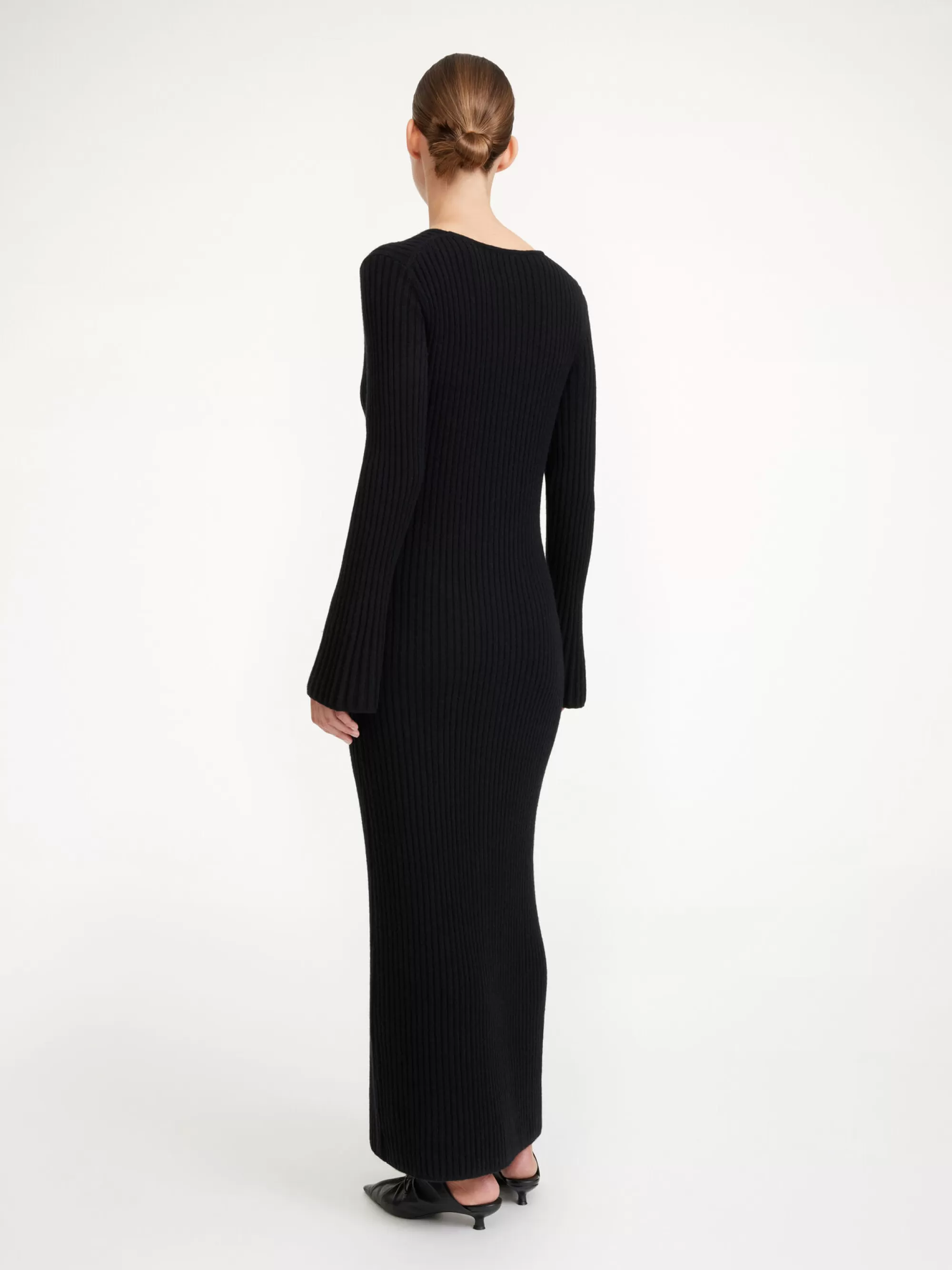 Best By Malene Birger Colea Kjole I Uld Black