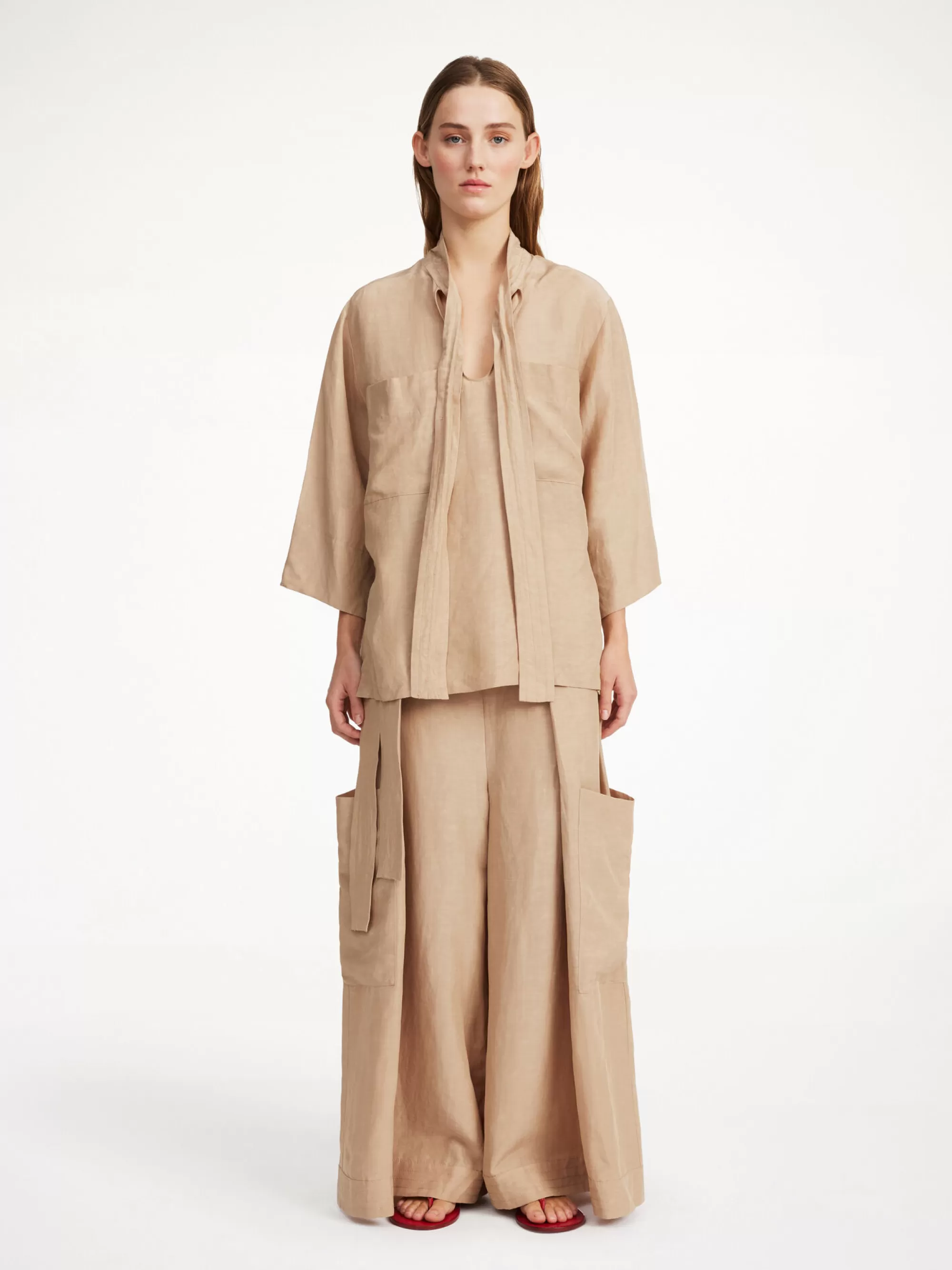 Flash Sale By Malene Birger Dakote Bluse Nomad