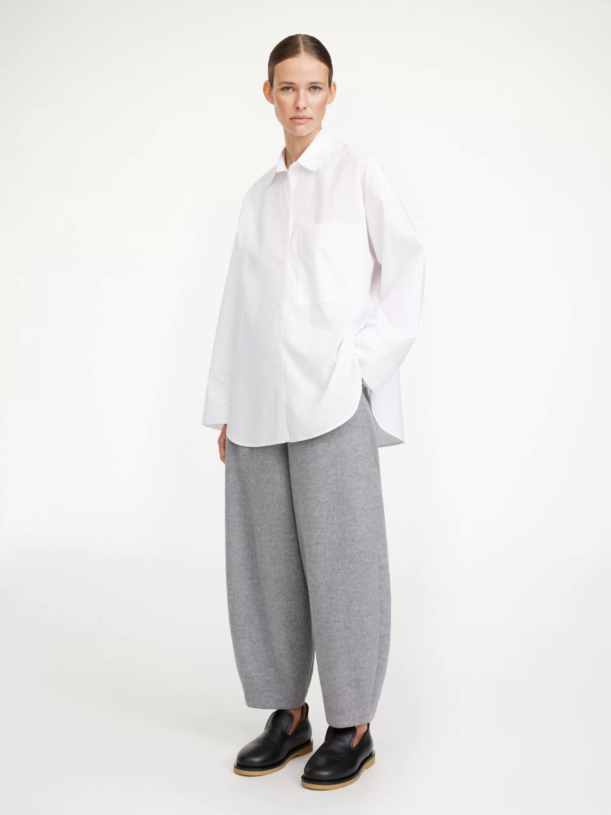 Flash Sale By Malene Birger Derris Skjorte Pure White