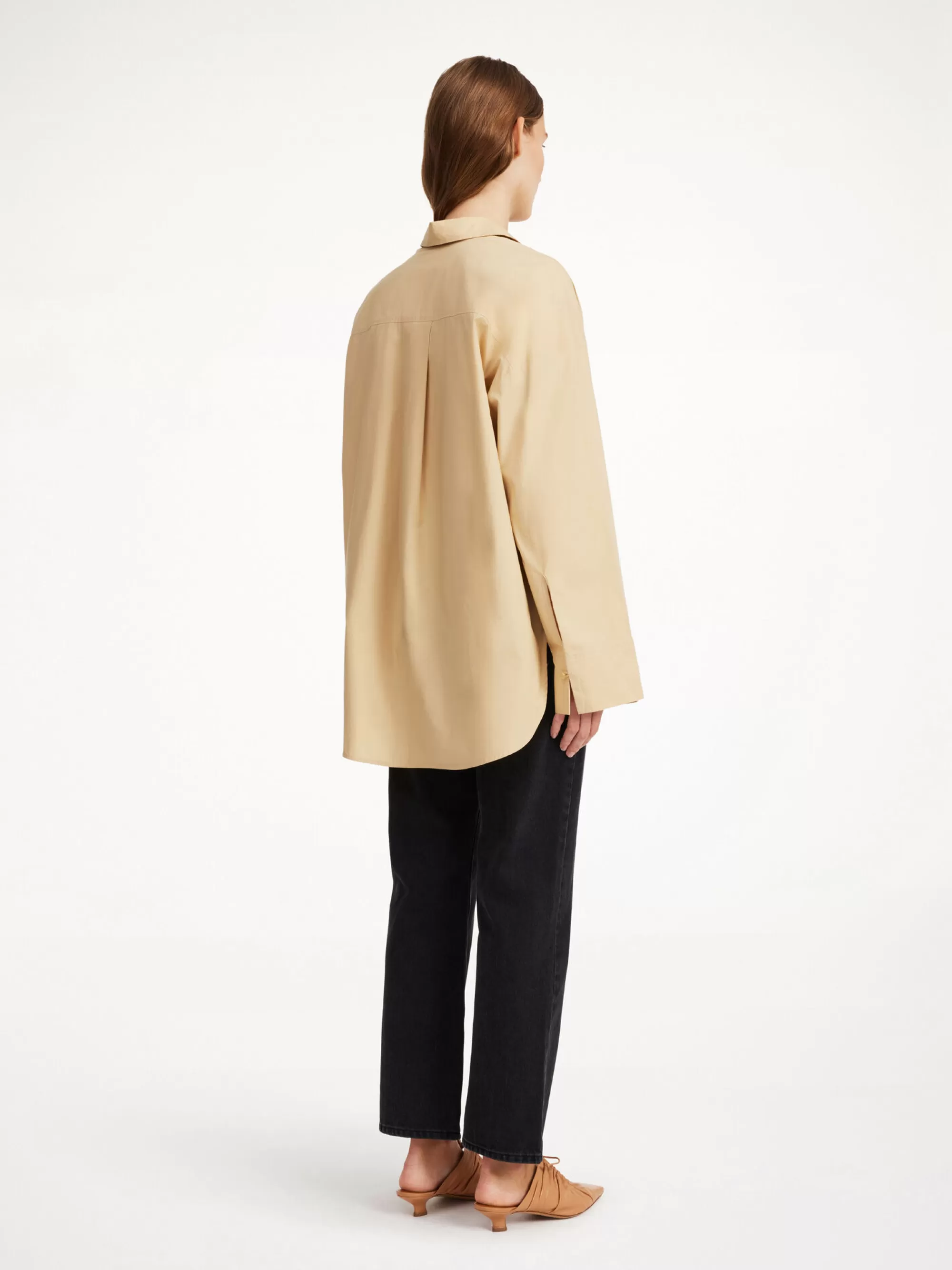 Shop By Malene Birger Derris Skjorte Dark Sand