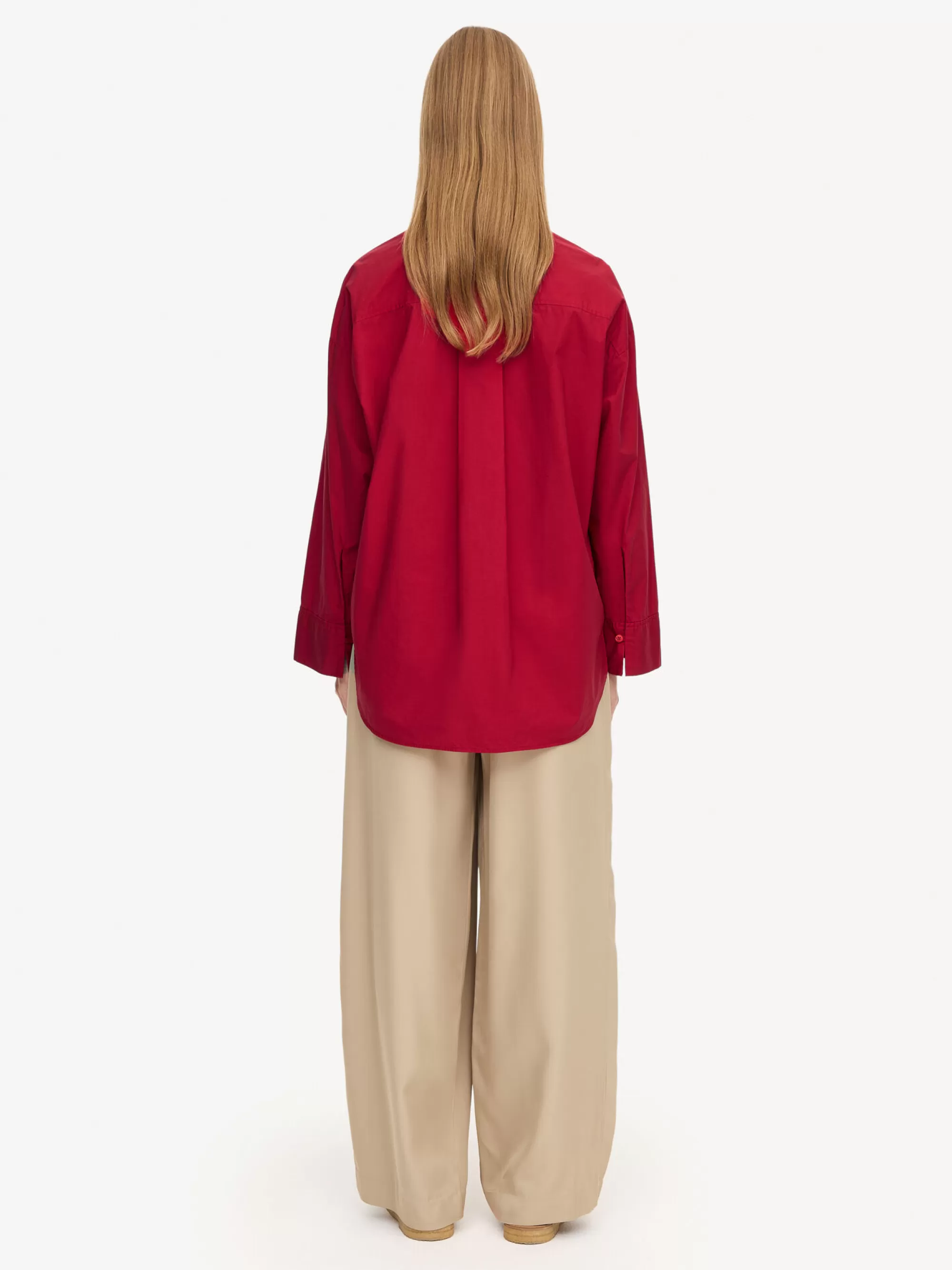 Store By Malene Birger Derris Skjorte Jester Red