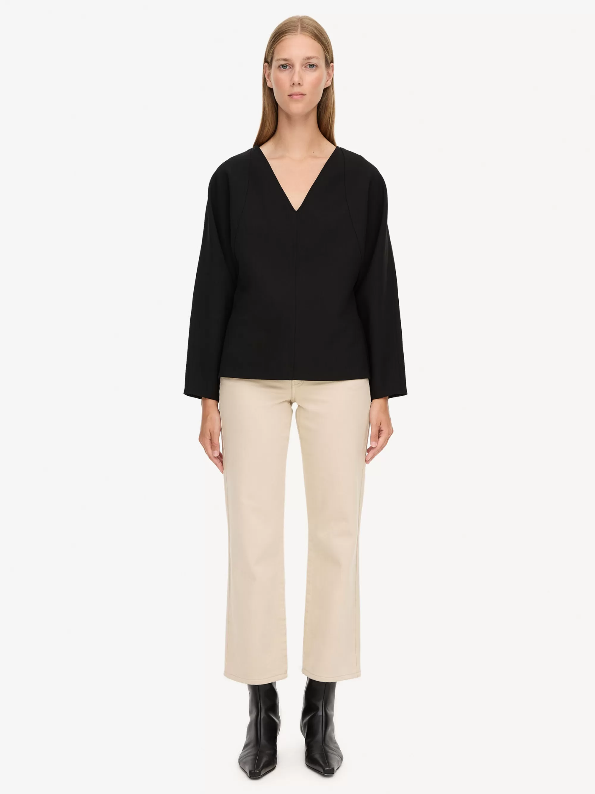 Hot By Malene Birger Elya Bluse Black