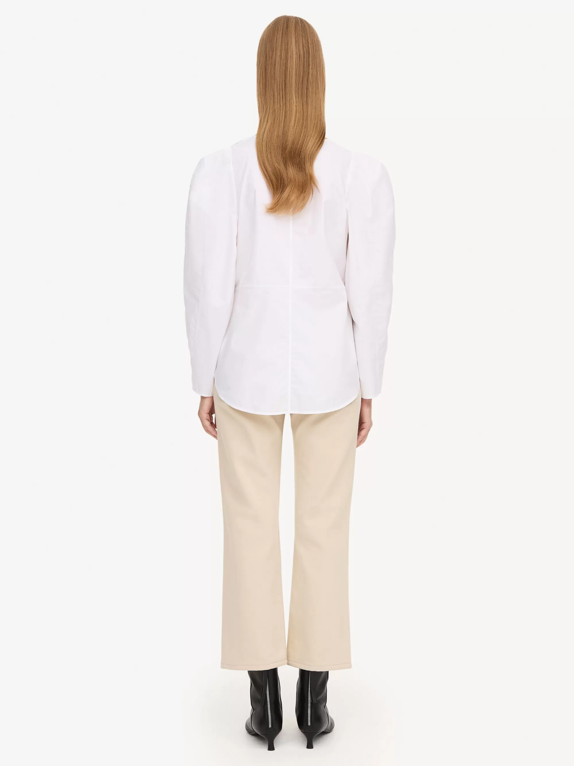 Store By Malene Birger Emely Bluse Pure White