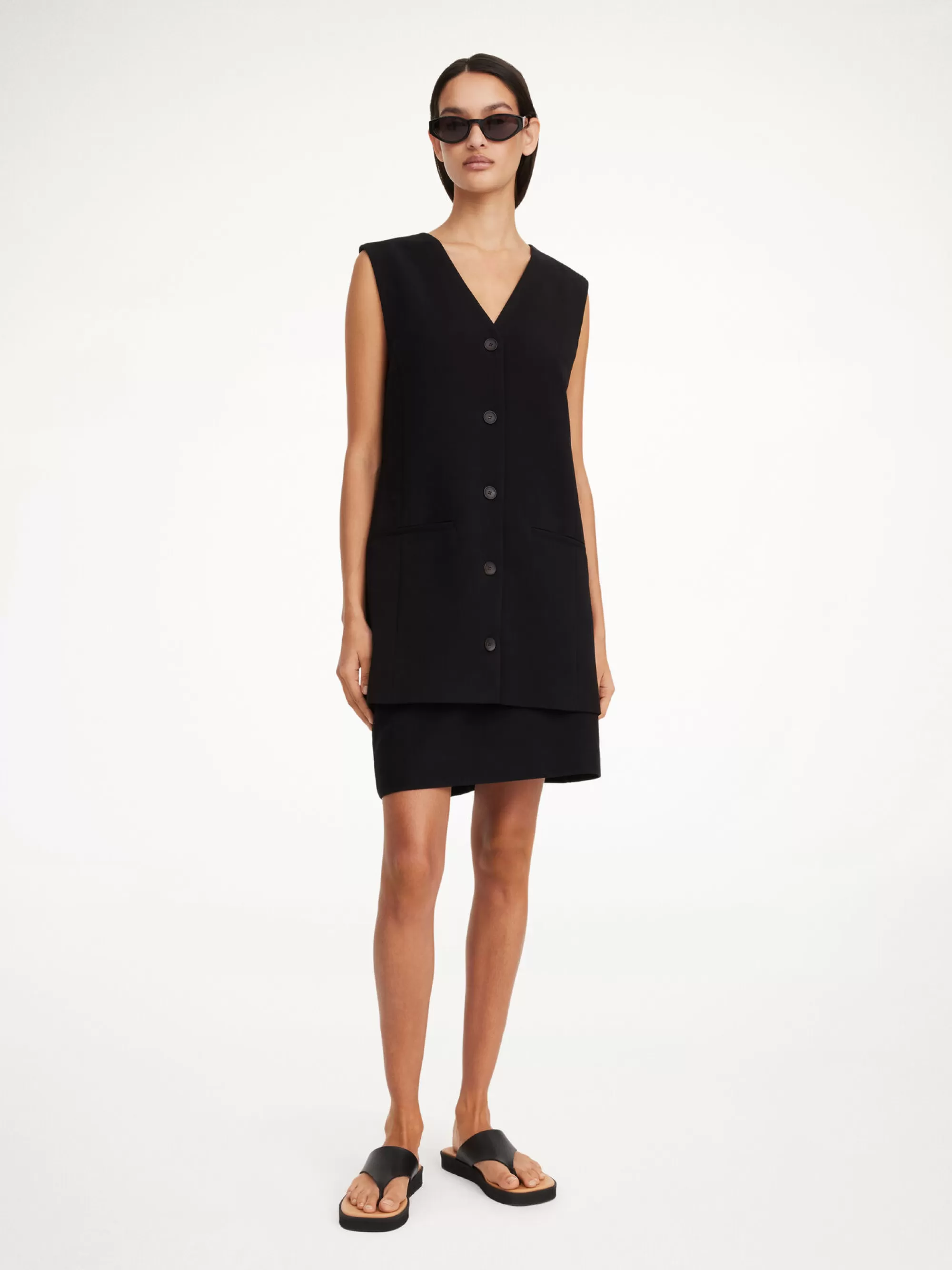 Best Sale By Malene Birger Francinne Vest Black