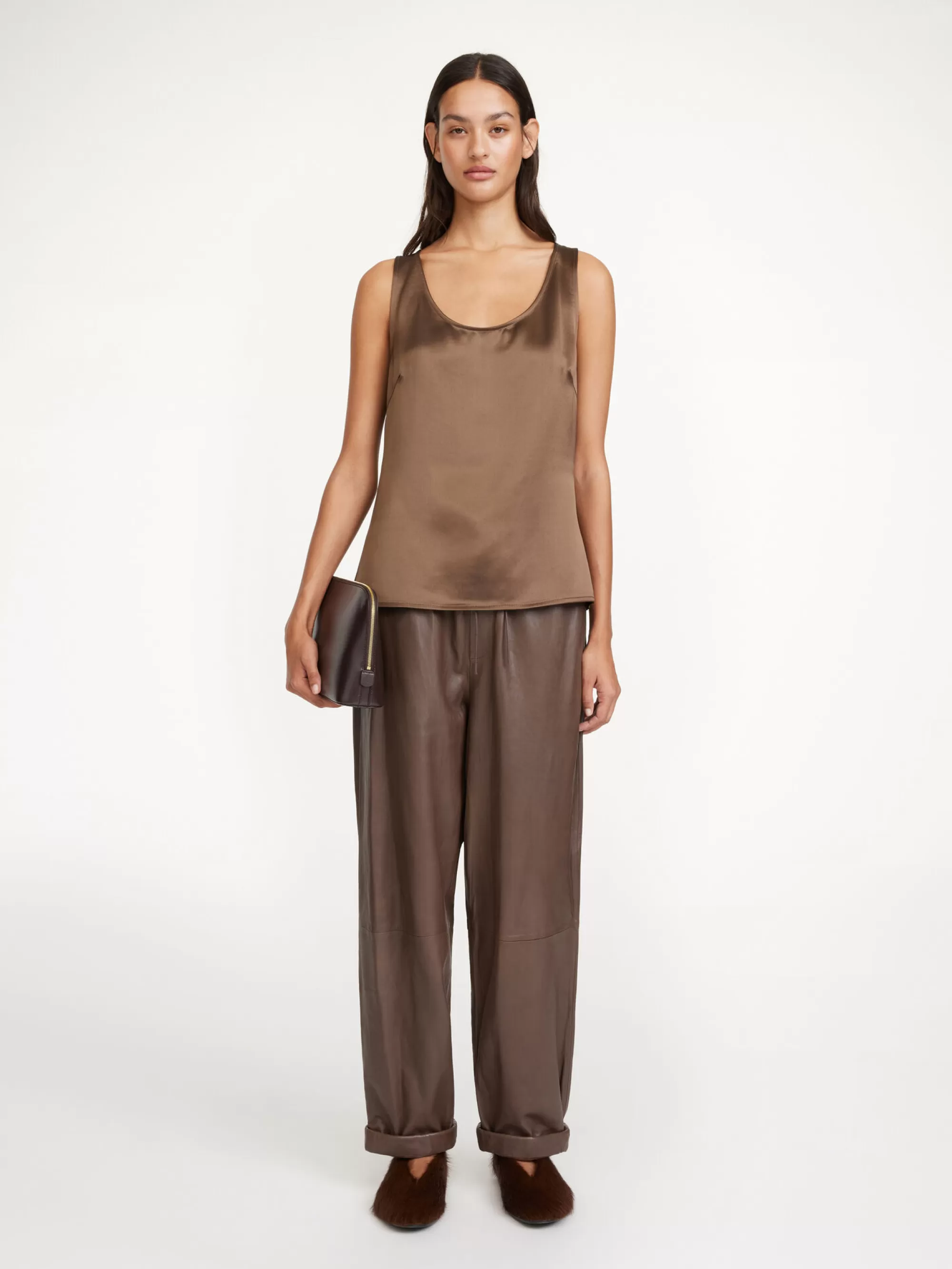 Outlet By Malene Birger Jacie Top Warm brown