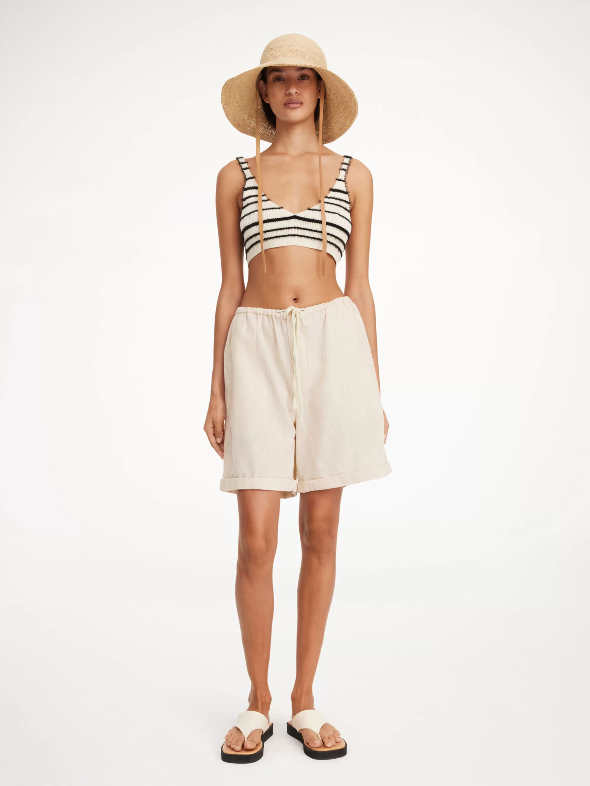 Best By Malene Birger Josea Shorts Wood