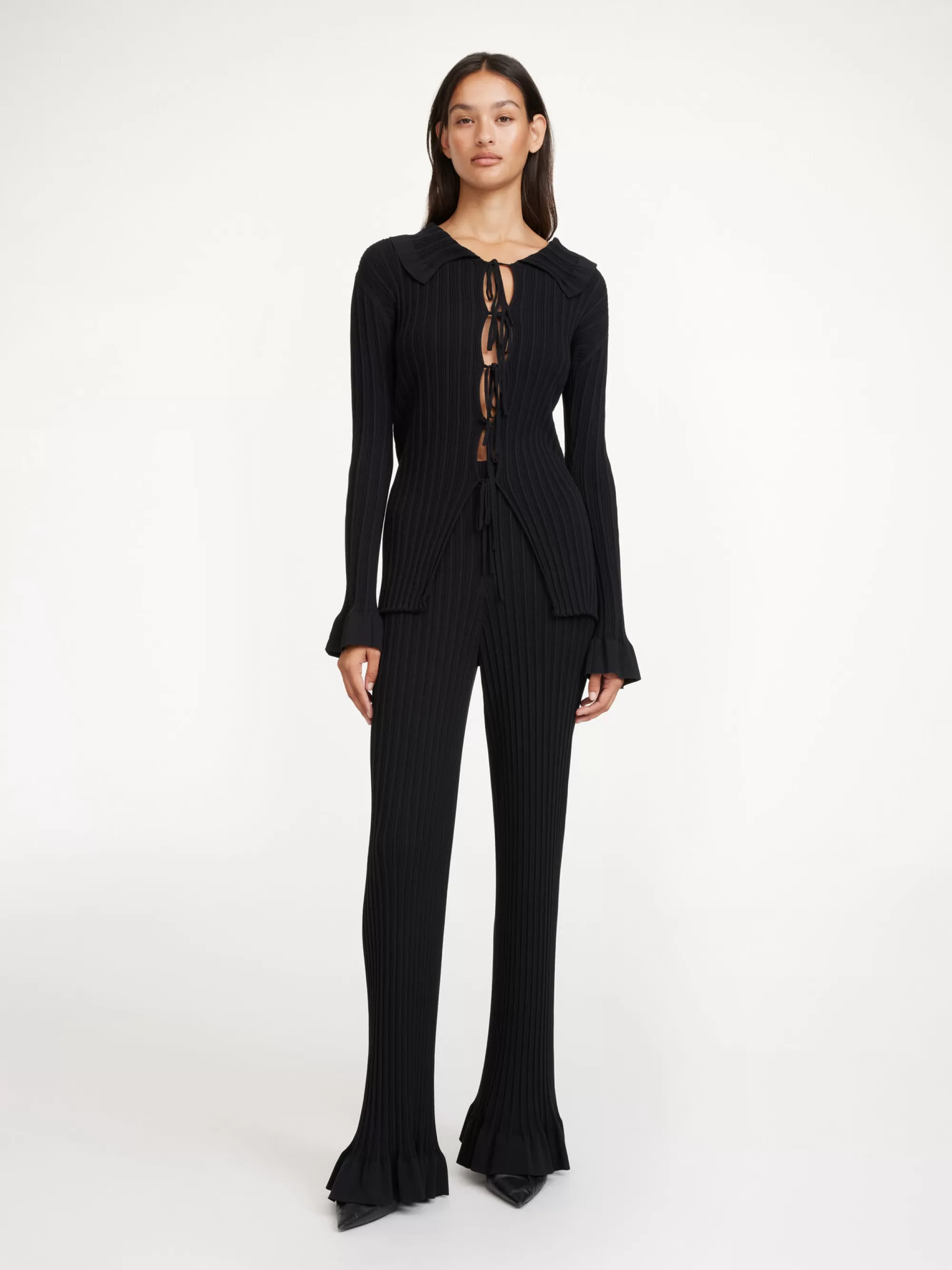 Best By Malene Birger Kenzie Bukser Black