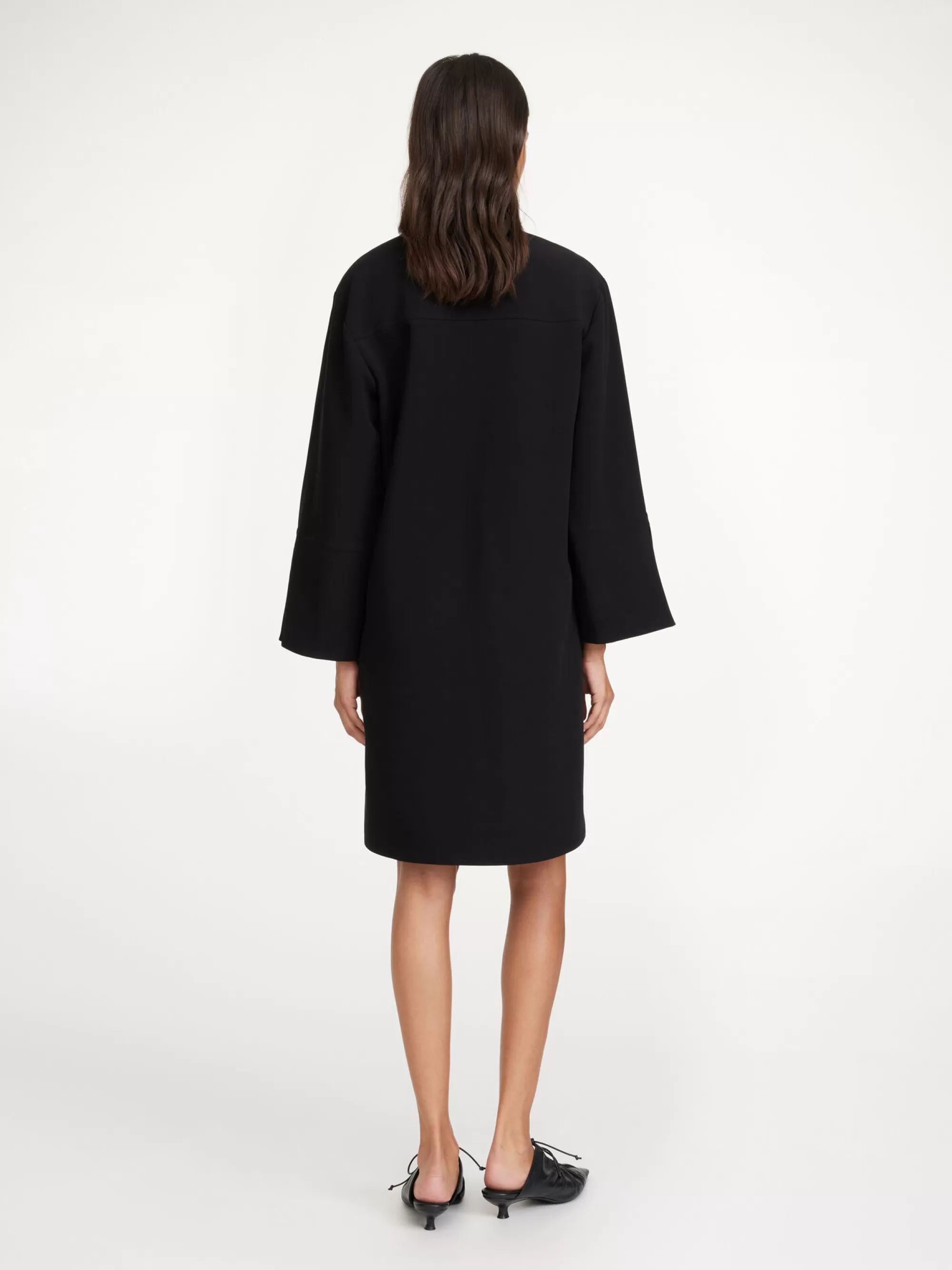 Store By Malene Birger Lattiena Midikjole Black