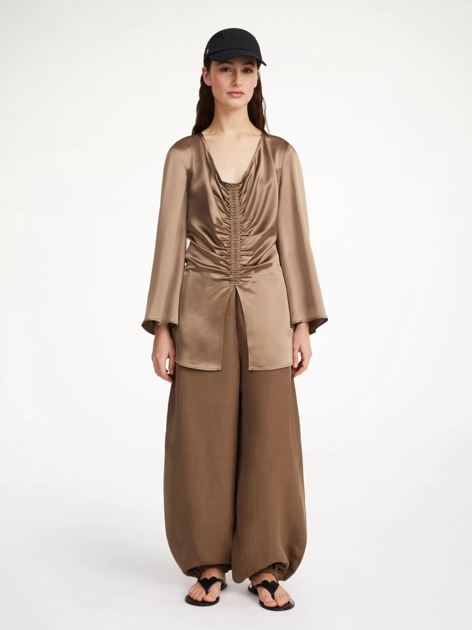 Shop By Malene Birger Leviola Bluse Shitake