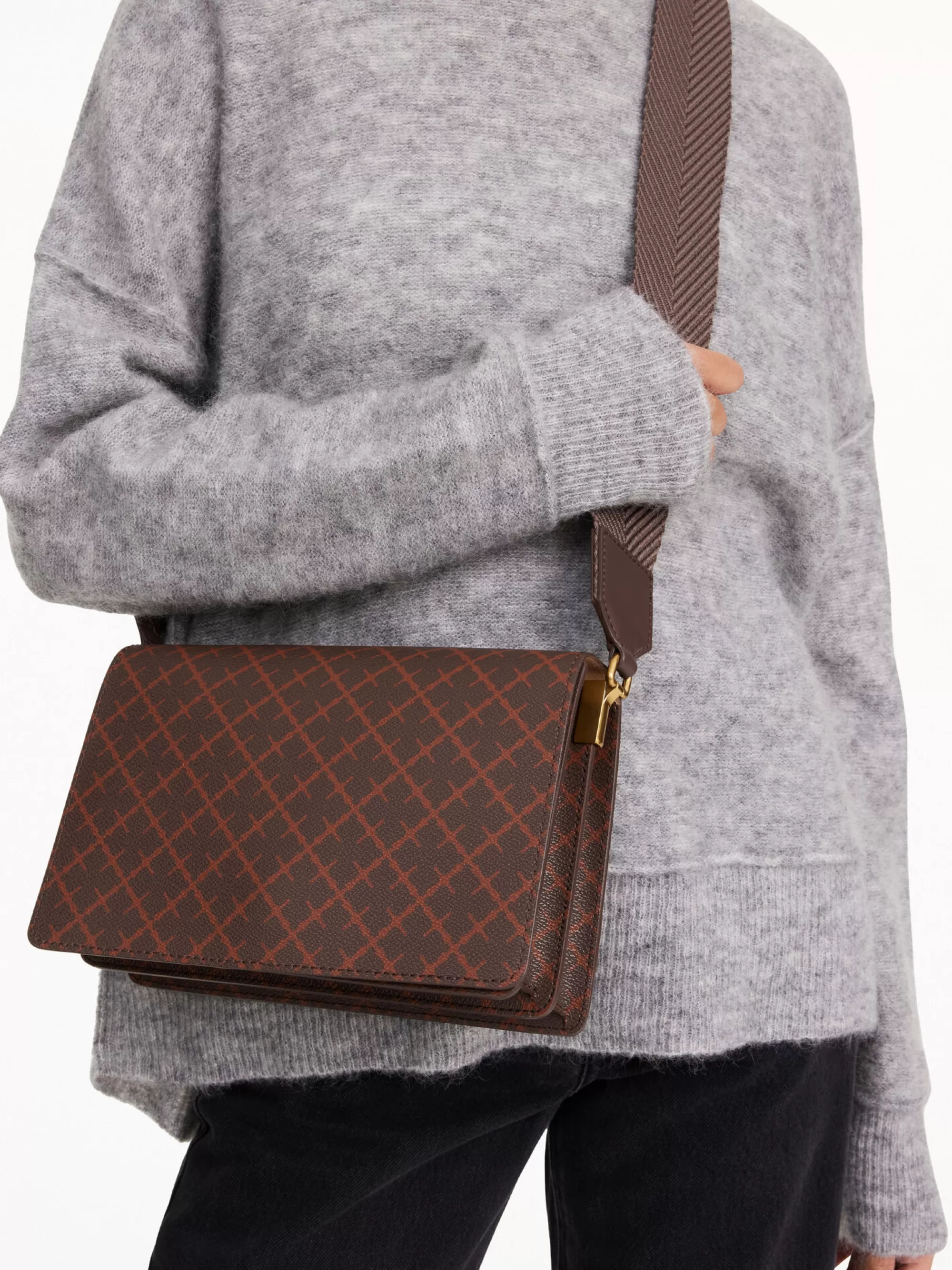 Discount By Malene Birger Loenna Skuldertaske Dark Brown