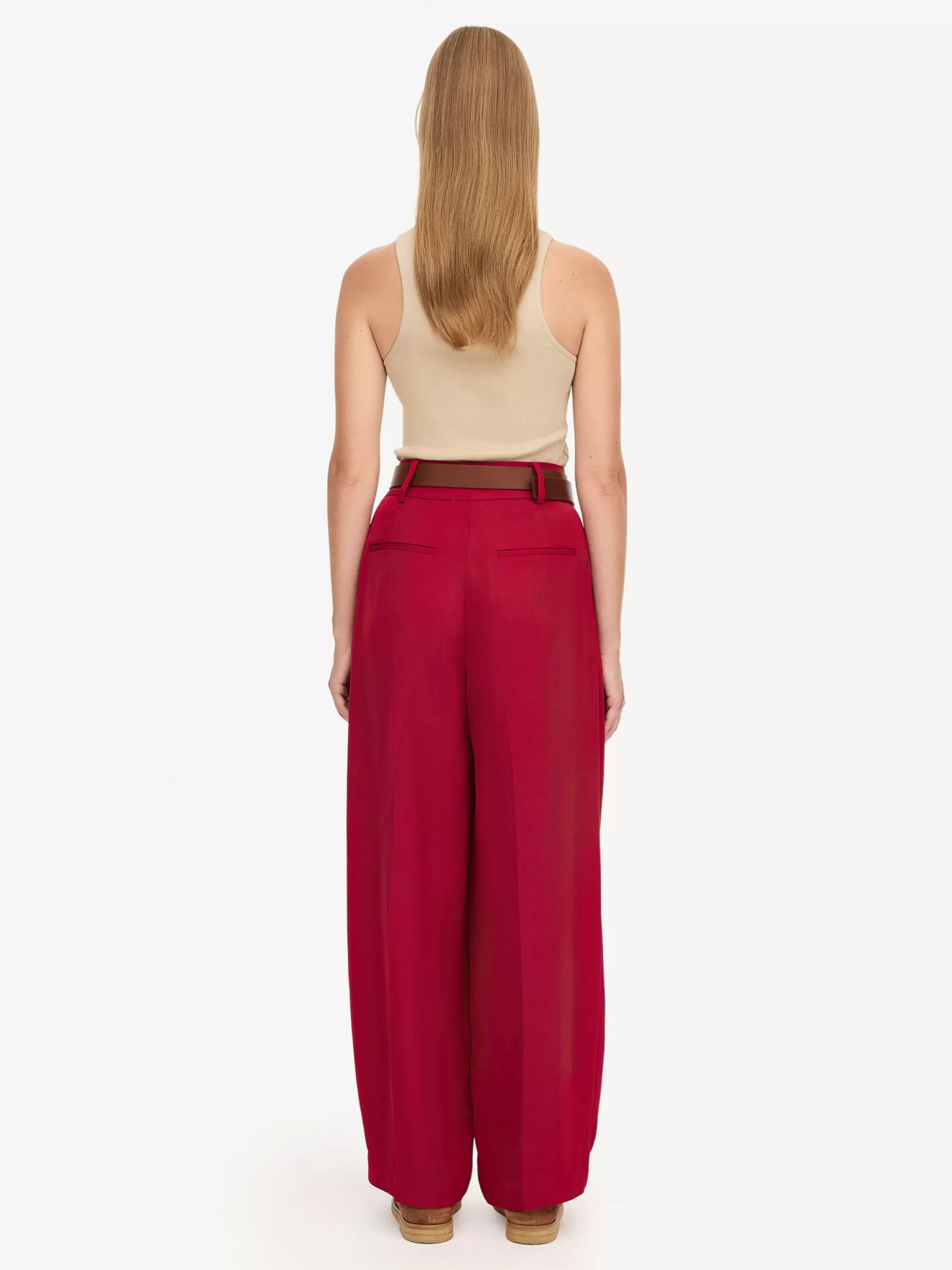 Flash Sale By Malene Birger Piscali Bukser Jester Red