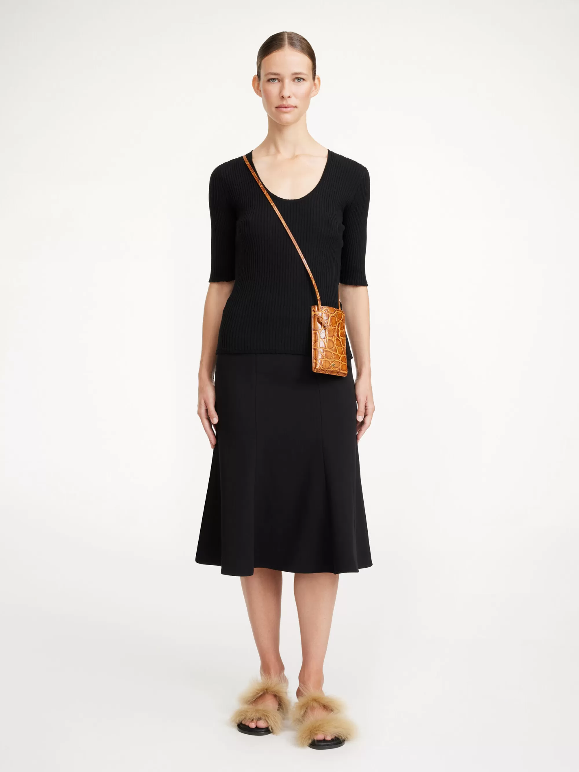 Cheap By Malene Birger Remoni Top I Merinould Black