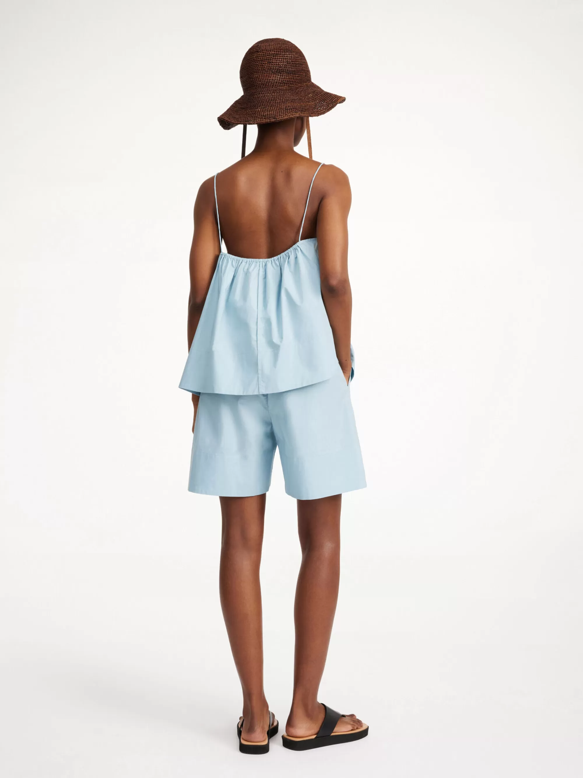 Fashion By Malene Birger Siona Shorts Hydra Blue