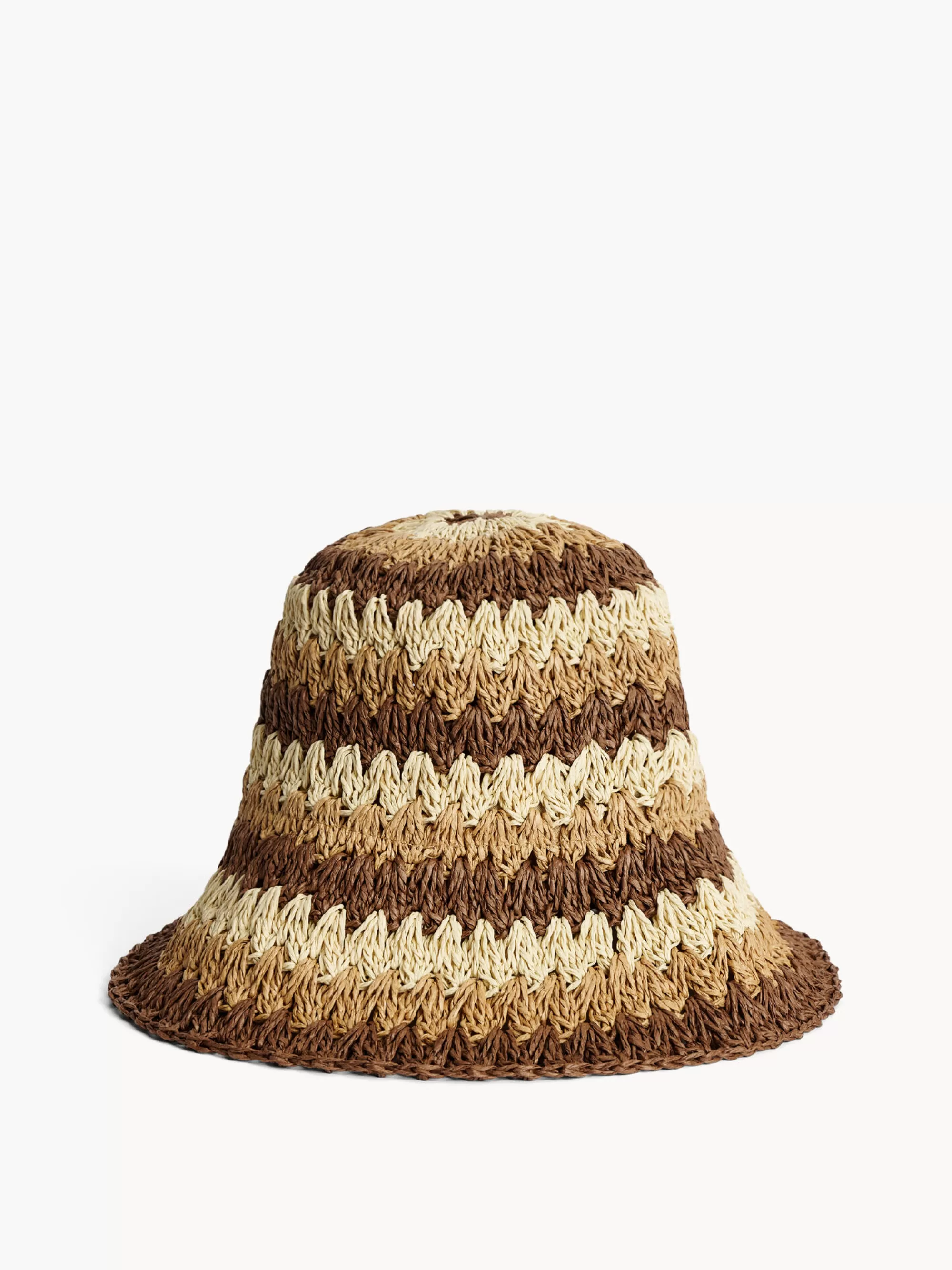 Clearance By Malene Birger Strawie Hat Coffee Bean