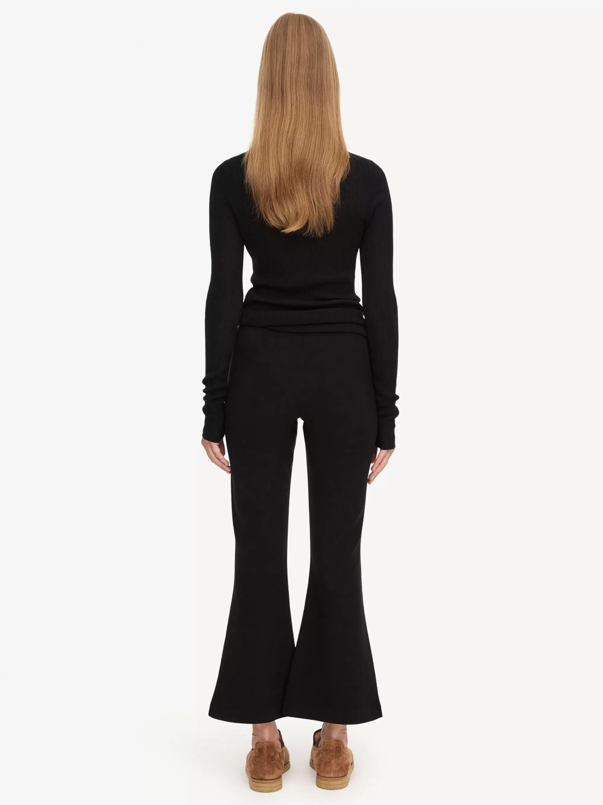 Shop By Malene Birger Vilanna High-waist Trousers Black